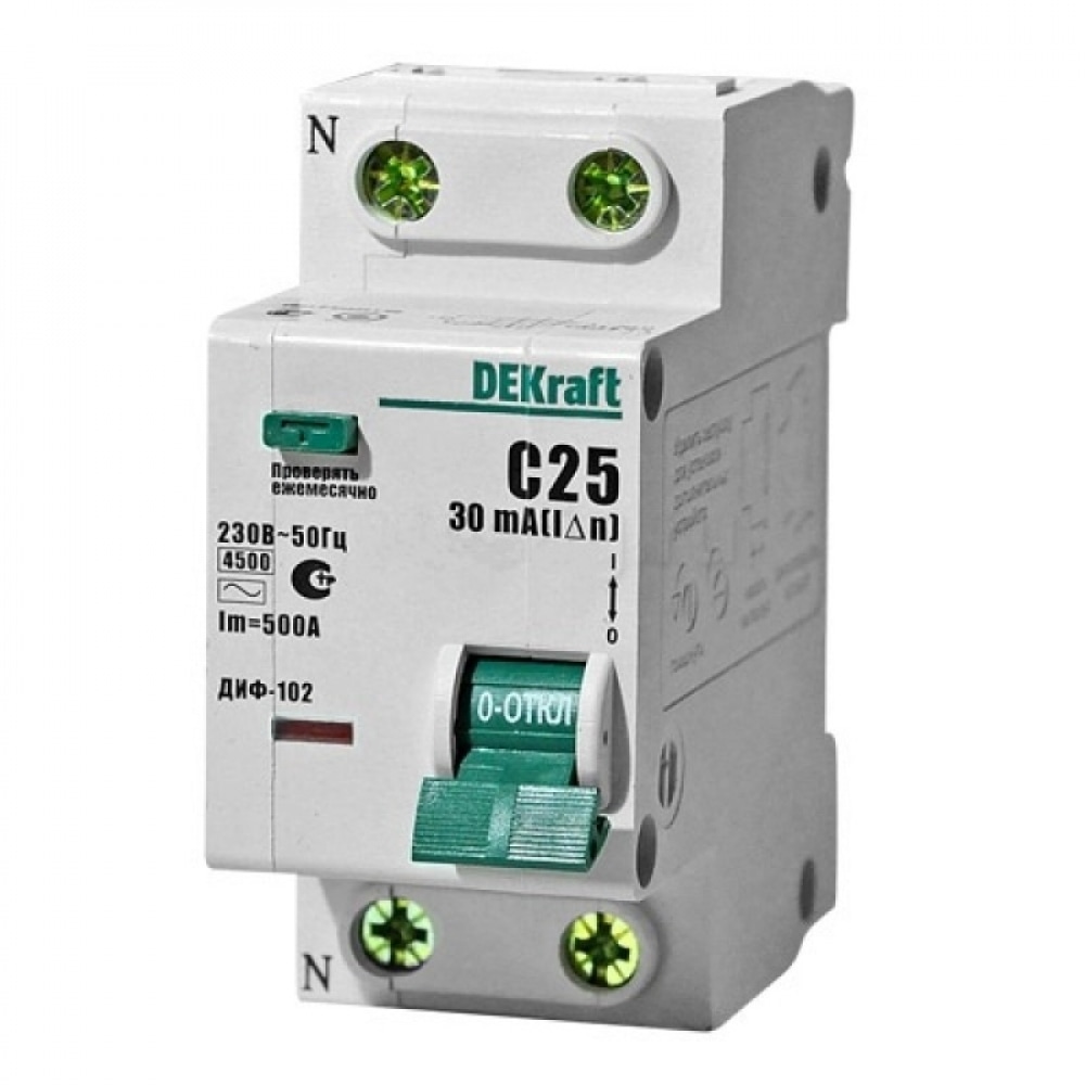 Дифференциальный автоматический выключатель dekraft. Диф-102 DEKRAFT. Автомат DEKRAFT 1р 16а с 4,5 ка. Автомат Декрафт 16а. Декрафт 1п 20а.